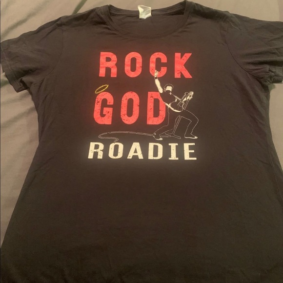 stands Tops - Supernatural Rock God Roadie Shirt Size L